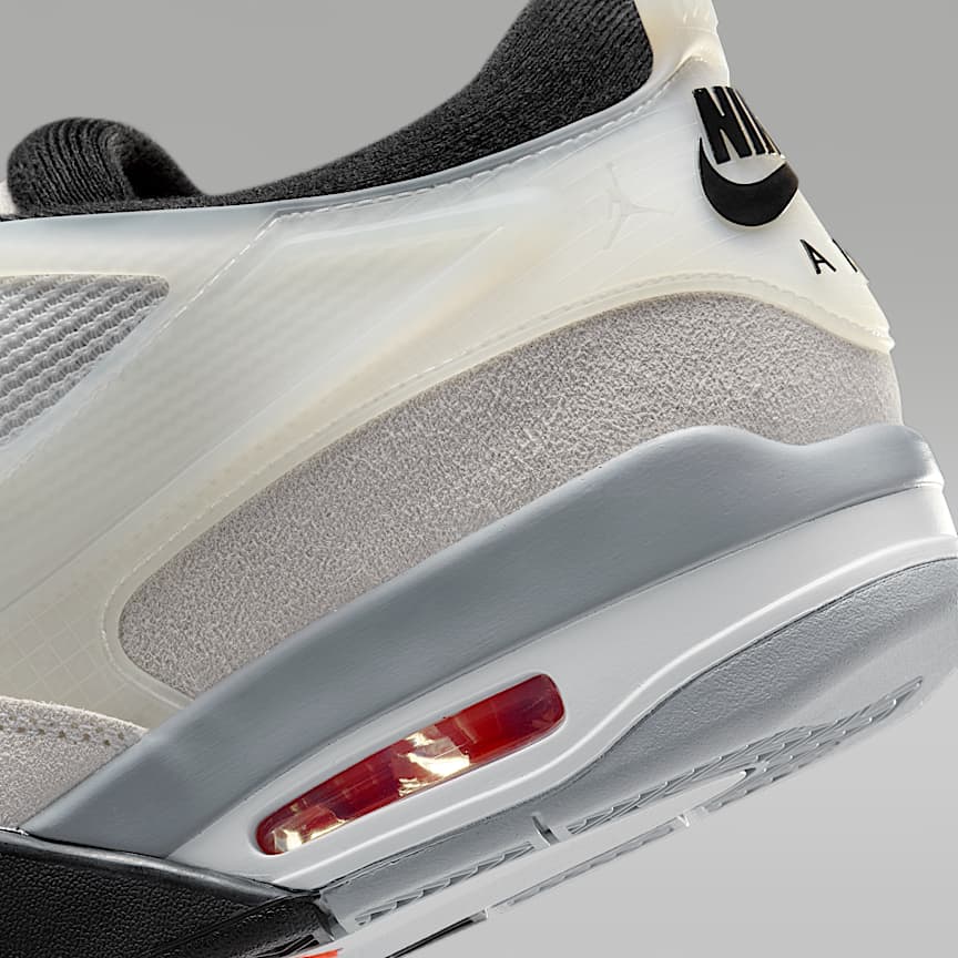 Air Jordan 4 Rm White/ Black-Infrared 23-Lt Smoke Grey