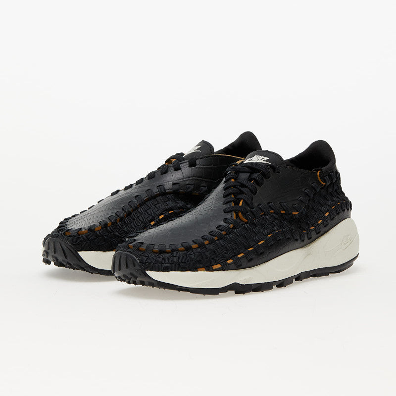 Nike Air Footscape Woven Premium Black/ Pale Ivory-Desert Ochre
