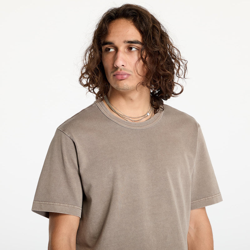 Nike Life Men's Short-Sleeve Knit Top Flat Pewter/ Flat Pewter