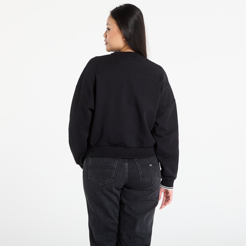 FRED PERRY Tipped Sweatshirt Black
