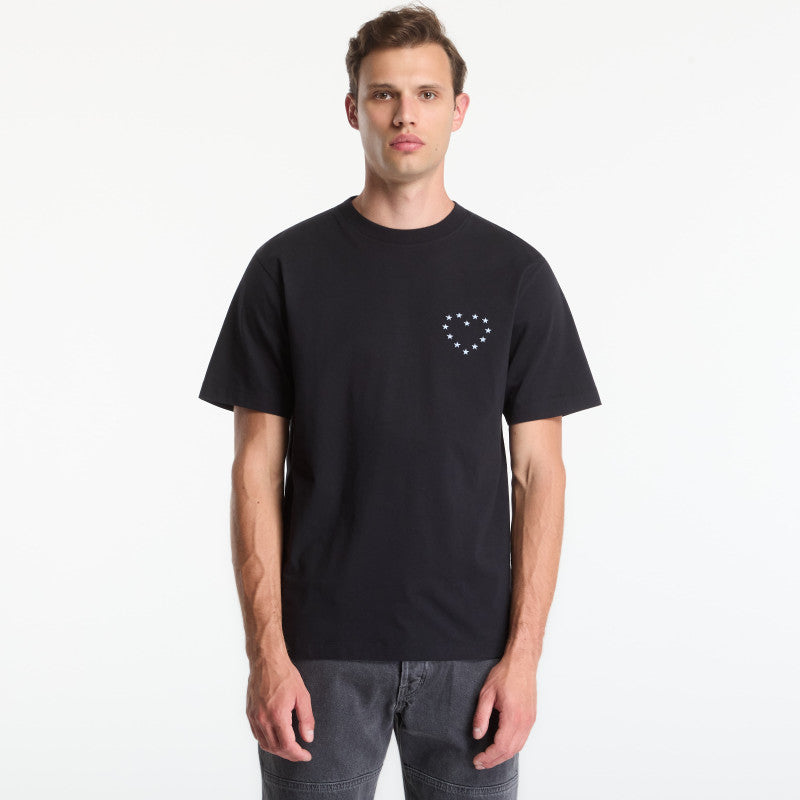 Études Studio Wonder B Heart T-Shirt Black