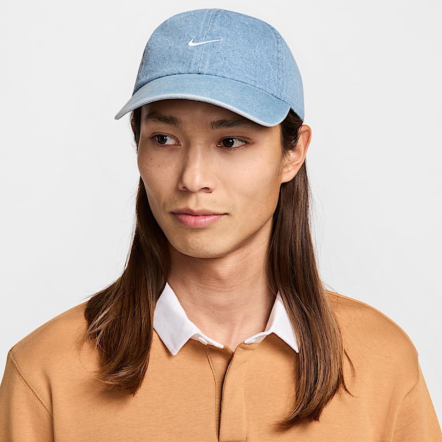 Nike Club Unstructured Denim Cap Aegean Storm/ Thunder Blue/ White