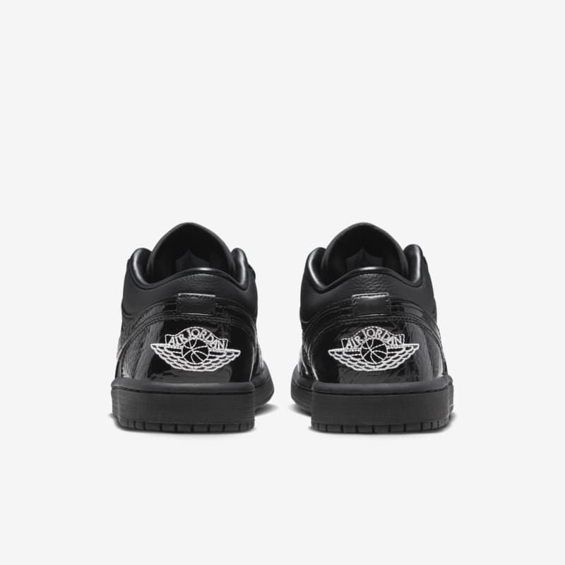 Air Jordan 1 Low SE Black/White/Metallic Silver/Black