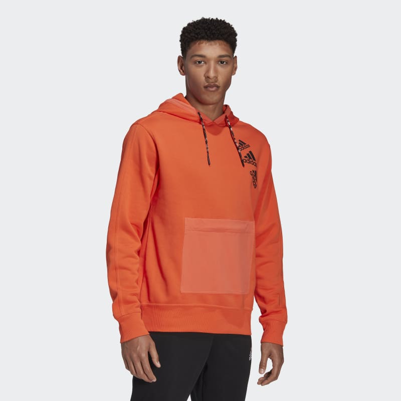 adidas Essentials Brandlove Fleece Hoodie
