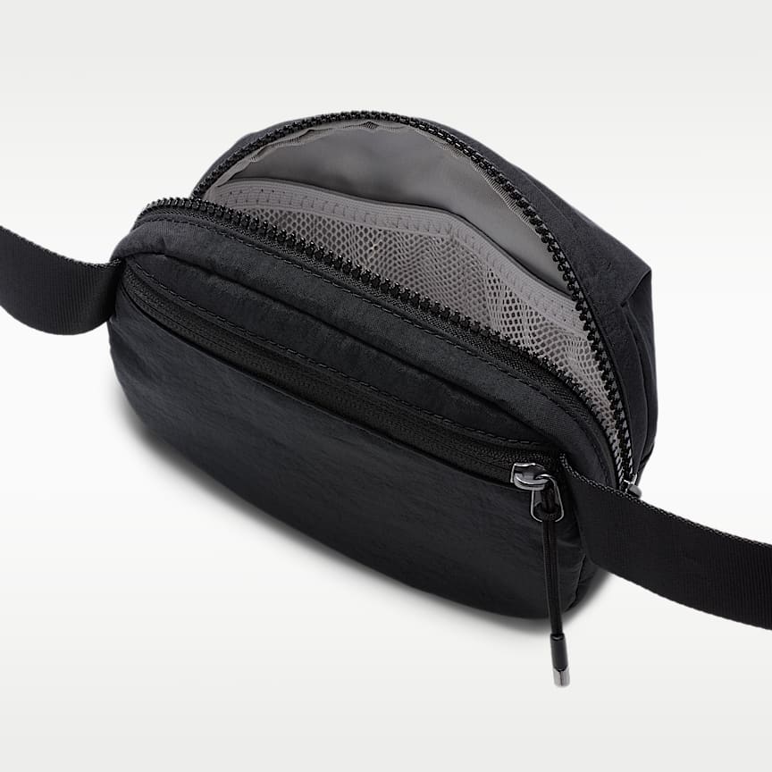 Nike Aura Crossbody Bag (2L) Black/ Black/ Gunmetal