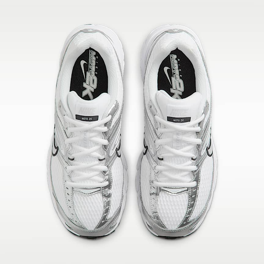 Nike Wmns Air Max Moto 2K White/ Photon Dust-Metallic Silver-Black