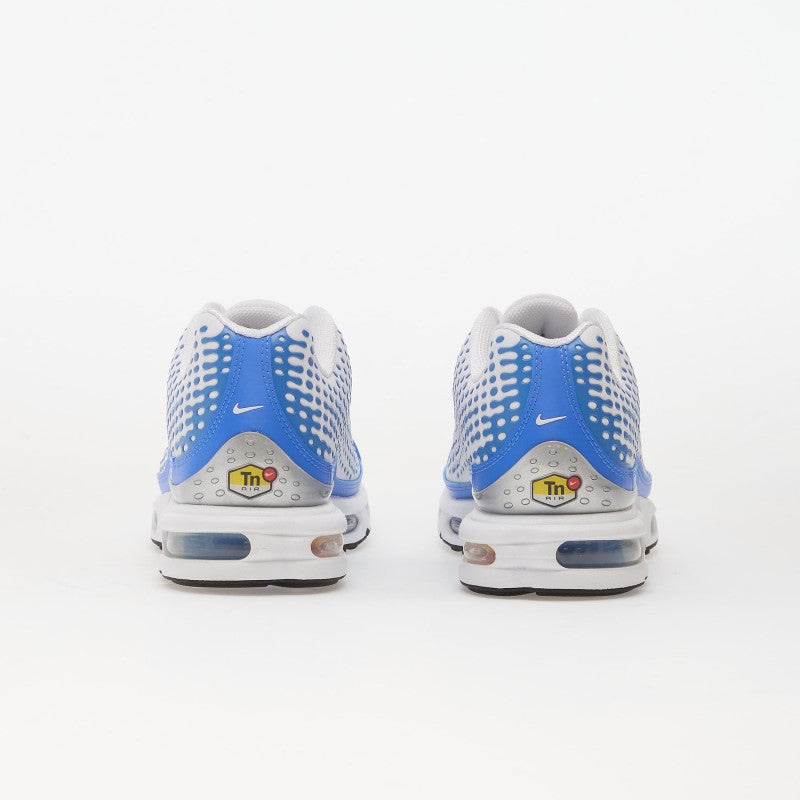 Nike Air Max Plus Vii White/ White-Blue Crystal-Metallic Silver