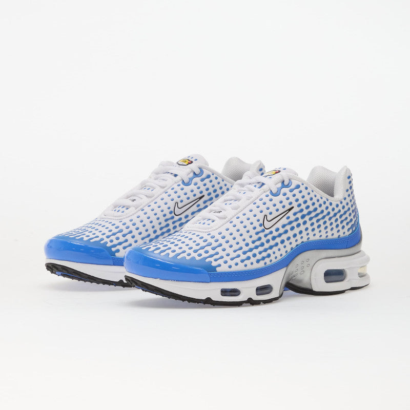 Nike Air Max Plus Vii White/ White-Blue Crystal-Metallic Silver