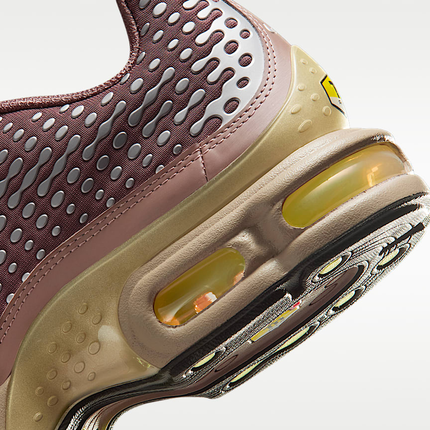 Nike Air Max Plus Vii Plum Eclipse/ Barely Volt-Mtlc Gold Grain