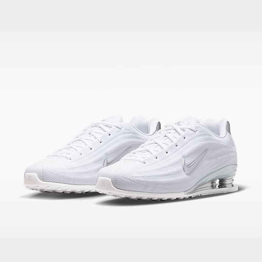 Nike Shox Z White/ Metallic Silver