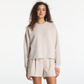 Nike 24.7 ImpossiblySoft Women's Dri-FIT Oversized Crew-Neck Top Cream II/ Cream II/ College Grey