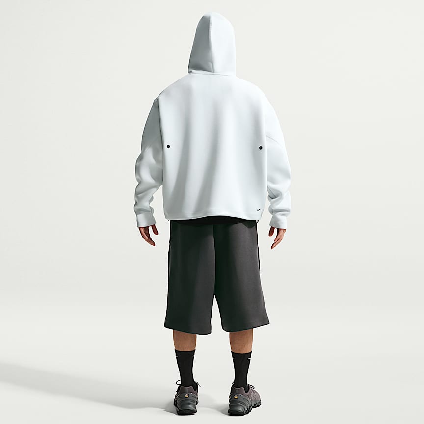 Nike Tech Men's Fleece Oversized Fit Shorts Anthracite/ Black