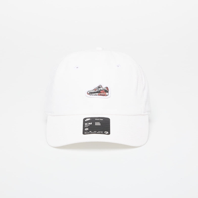 Nike Club Unstructured Air Max 90 Patch Cap White