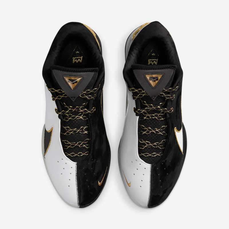 Nike LeBron XXII “Mogul” White/Black-Metallic Gold