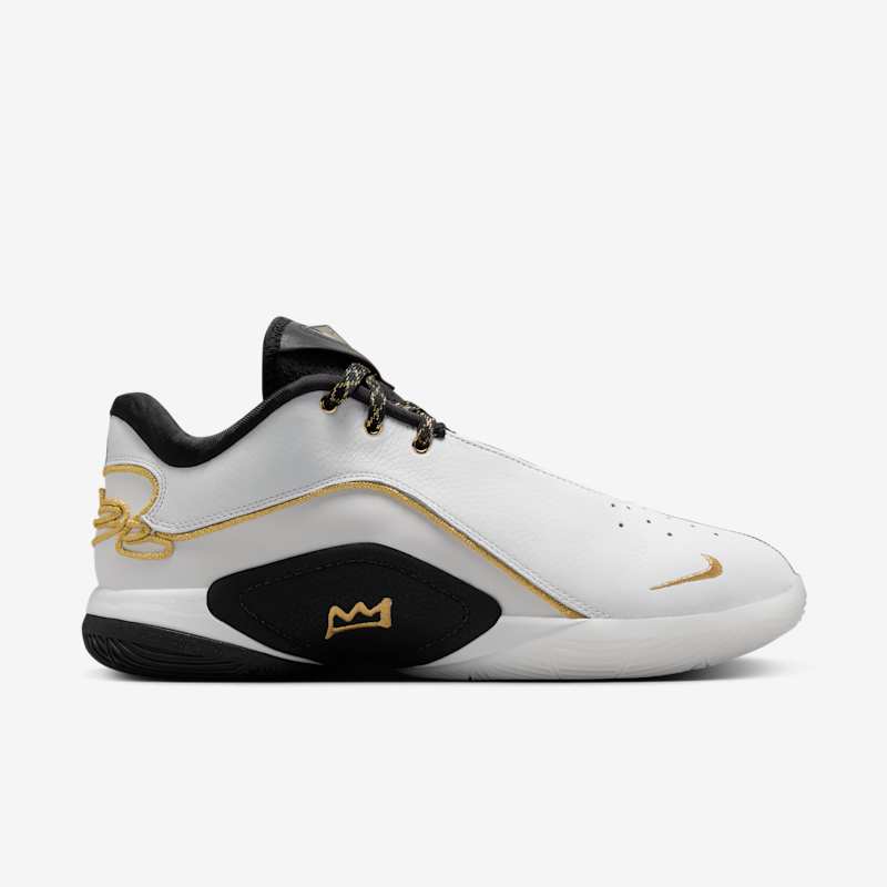 Nike LeBron XXII “Mogul” White/Black-Metallic Gold