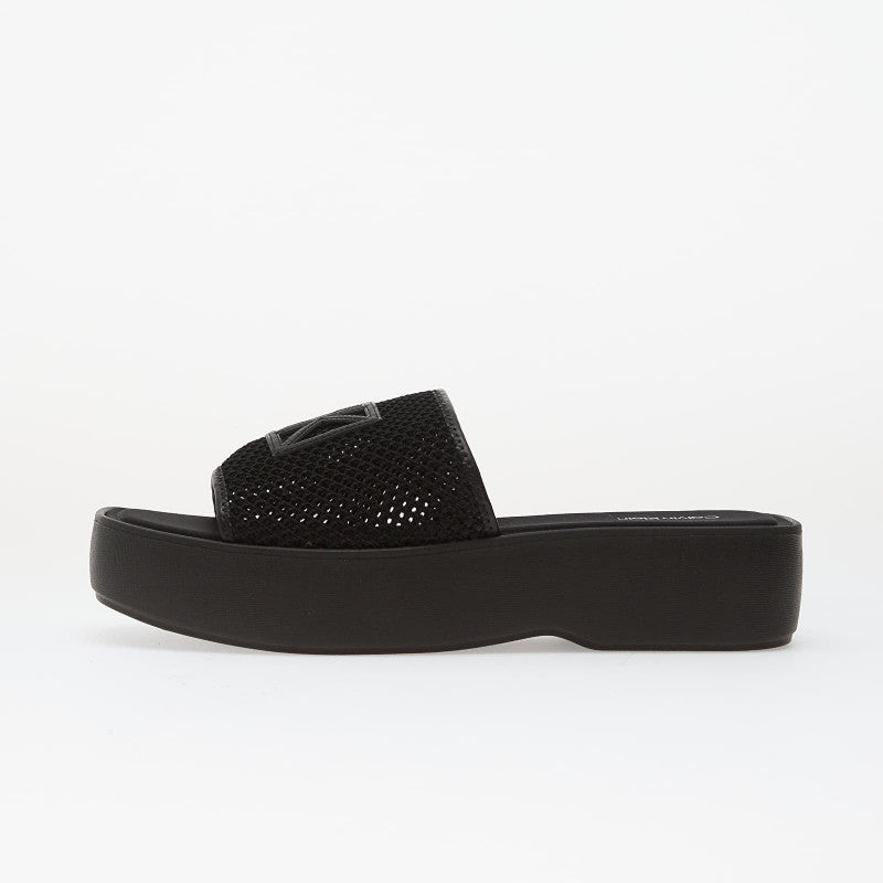 Calvin Klein Flatform Sandal Mesh Black