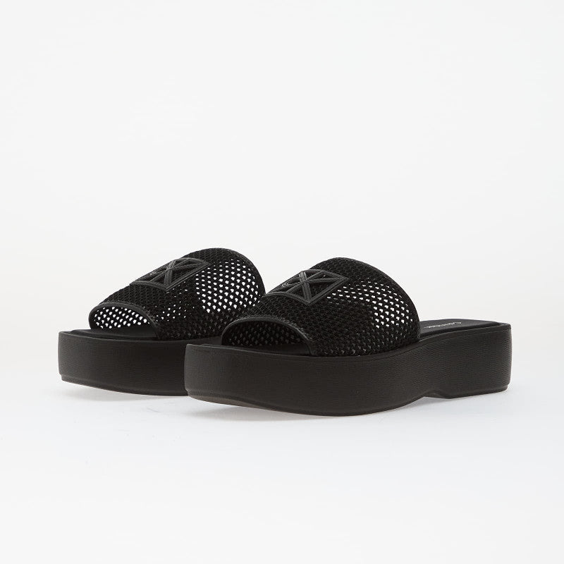 Calvin Klein Flatform Sandal Mesh Black