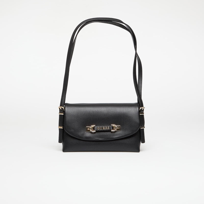 GUESS Lefia Flap Shoulder Bag Black