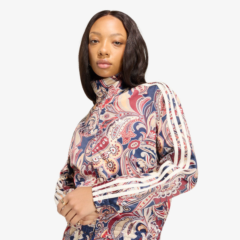 adidas Liberty London Firebird Satin Track Top Multicolor/ Night Indigo