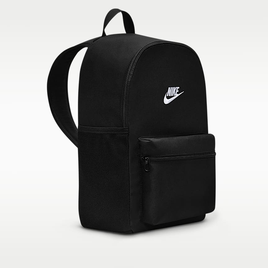 Nike Heritage Backpack 2.0 23L Black/ Black/ White 23