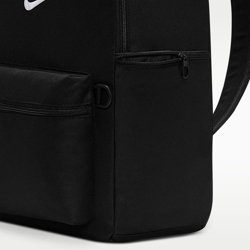 Nike Heritage Backpack 2.0 23L Black/ Black/ White 23