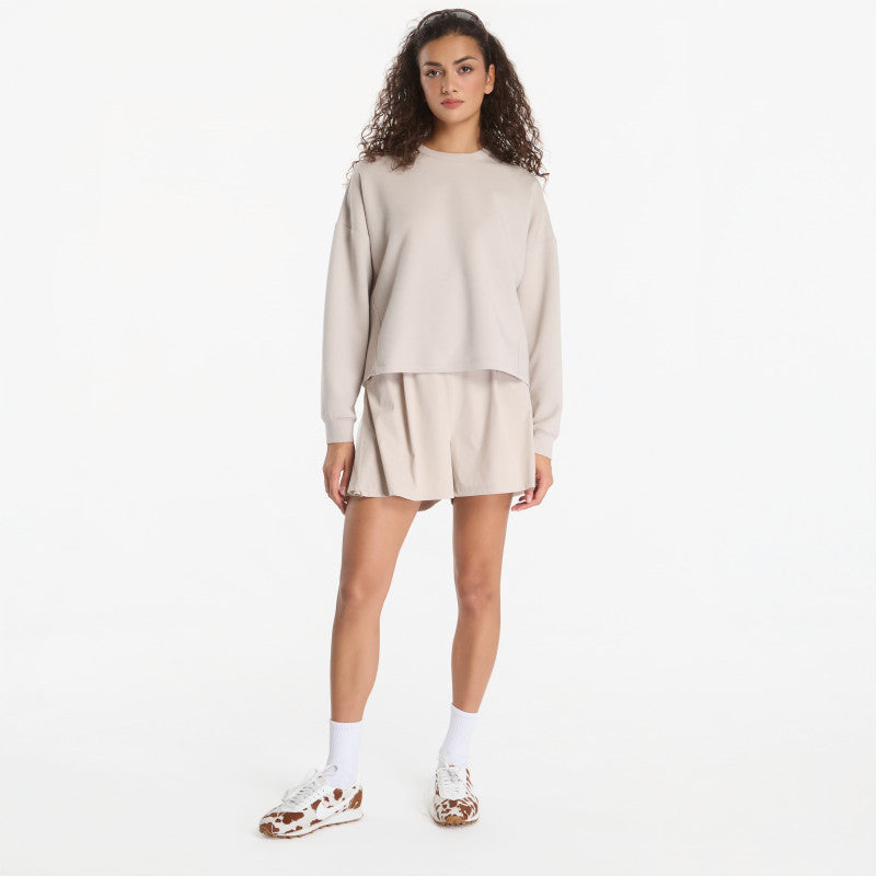 Nike 24.7 PerfectStretch Women's Dri-FIT High-Waisted Shorts Cream II/ Cream II/ Cream II/ College Grey