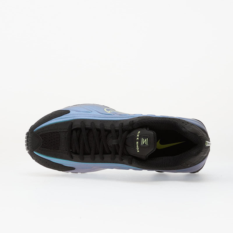 Nike Shox R4 Sapphire/ Lt Liquid Lime-Pencil Point-Black