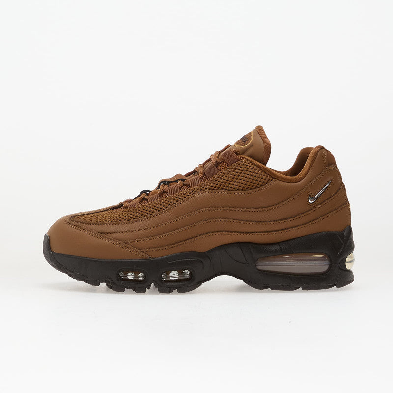 Nike Wmns Air Max 95 Big Bubble Lt British Tan/ Flax-Velvet Brown