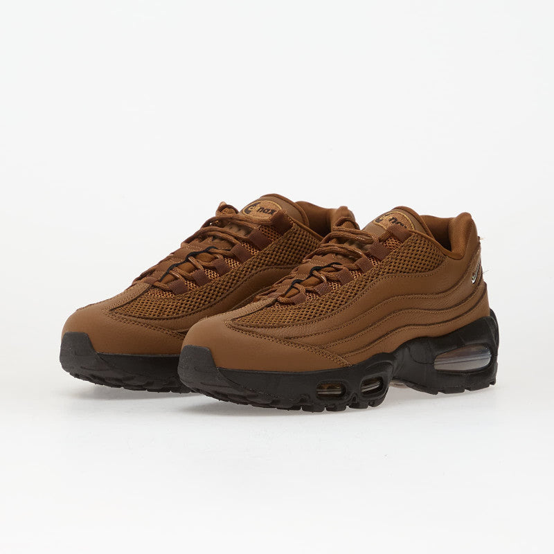 Nike Wmns Air Max 95 Big Bubble Lt British Tan/ Flax-Velvet Brown