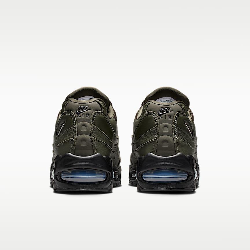 Nike Air Max 95 Big Bubble Cargo Khaki/ Medium Olive-Black