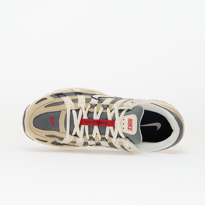 Nike P-6000 Lt Khaki/ Pale Ivory-Thunder Blue-Cool Grey-Univ Red
