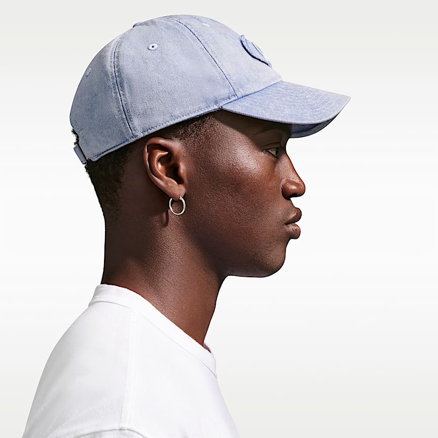 Nike Club Unstructured Denim Patch Cap Work Blue/ Work Blue