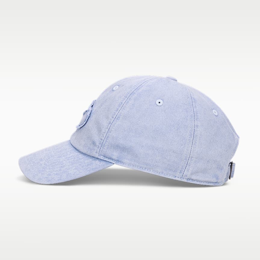 Nike Club Unstructured Denim Patch Cap Work Blue/ Work Blue