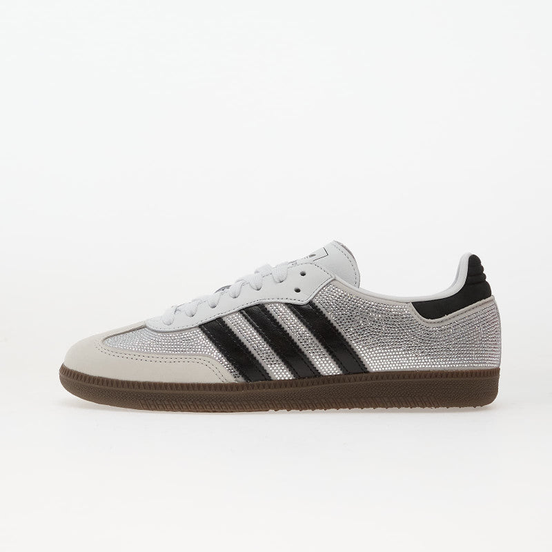 adidas Originals Samba Og Shoes Crystal White/ Core White/ Silver Metallic 36