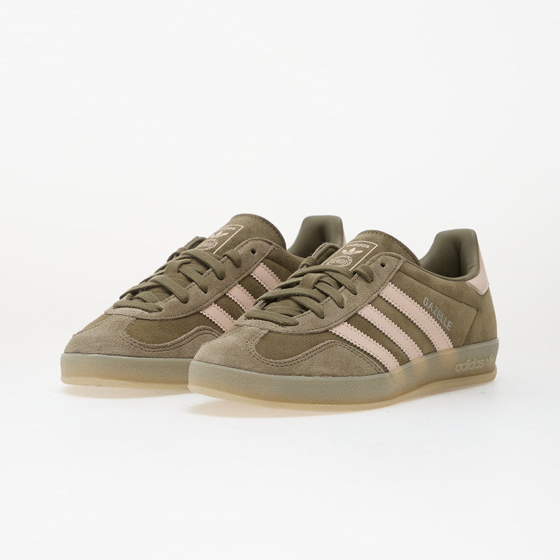 adidas Gazelle Indoor Olive Strata/ Wonder Aqua/ Clay