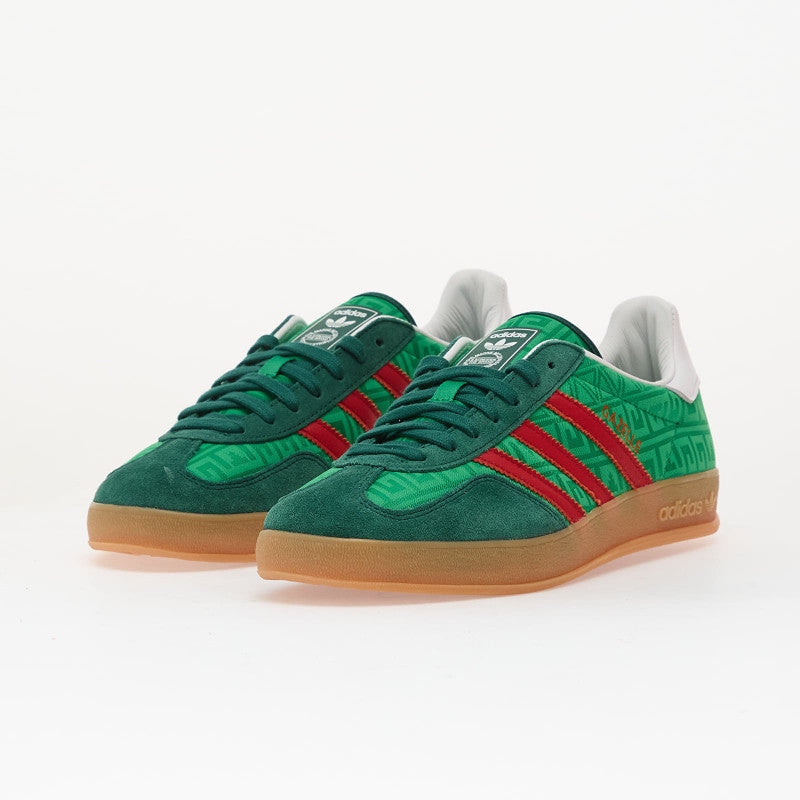 adidas Gazelle Indoor Green/ Better Scarlet/ Collegiate Green 39
