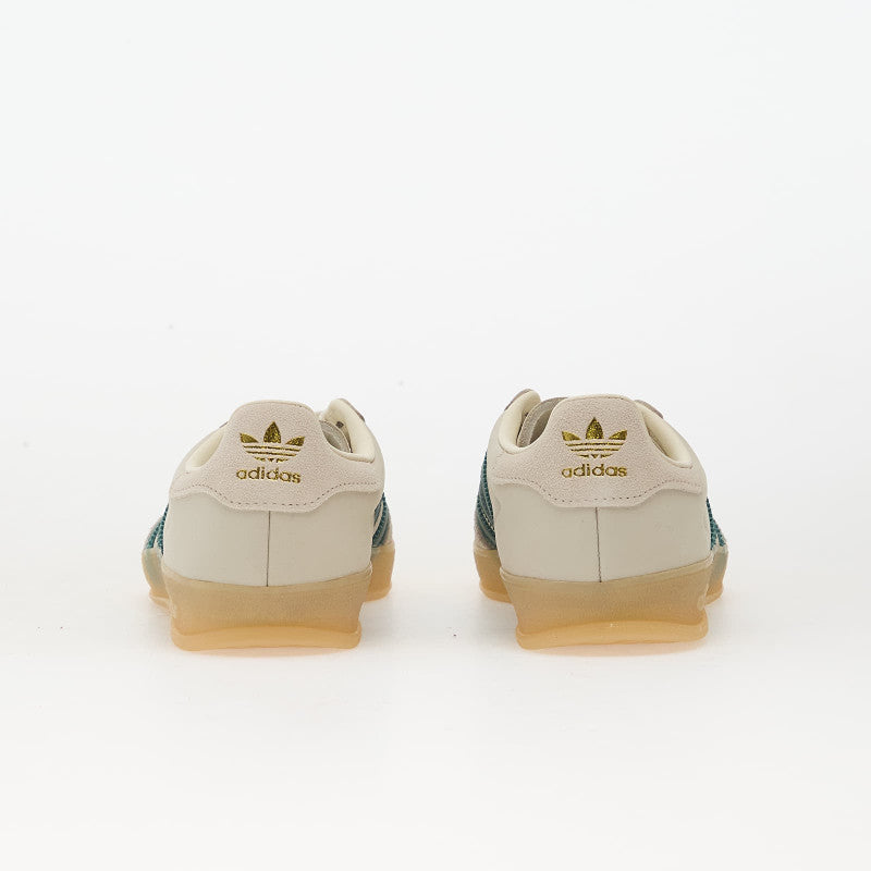 adidas Gazelle Indoor Crew White/ Collegiate Green/ Gum