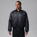 Jordan Flight Men's Nylon Varsity Jacket Black