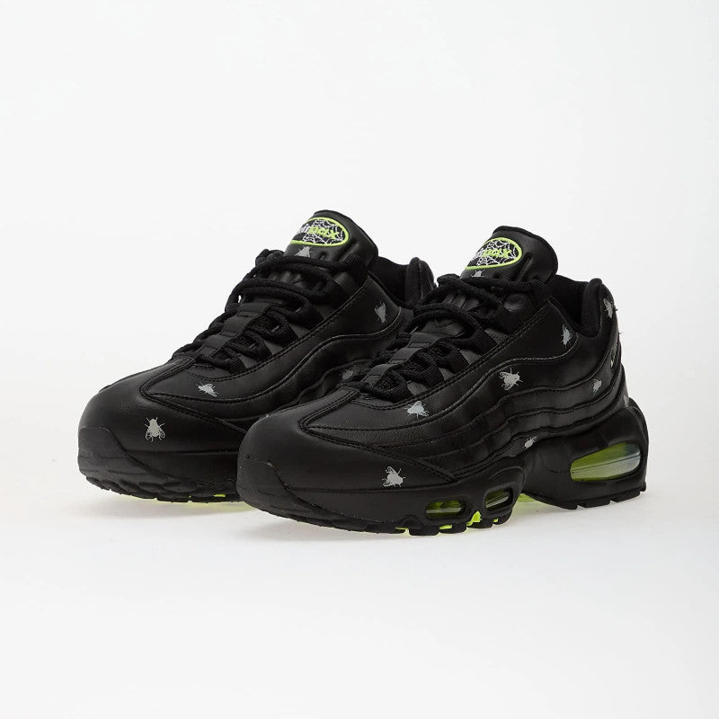 Nike Air Max 95 Premium Black/ Neon Yellow-Black-Mtlc Dark Grey