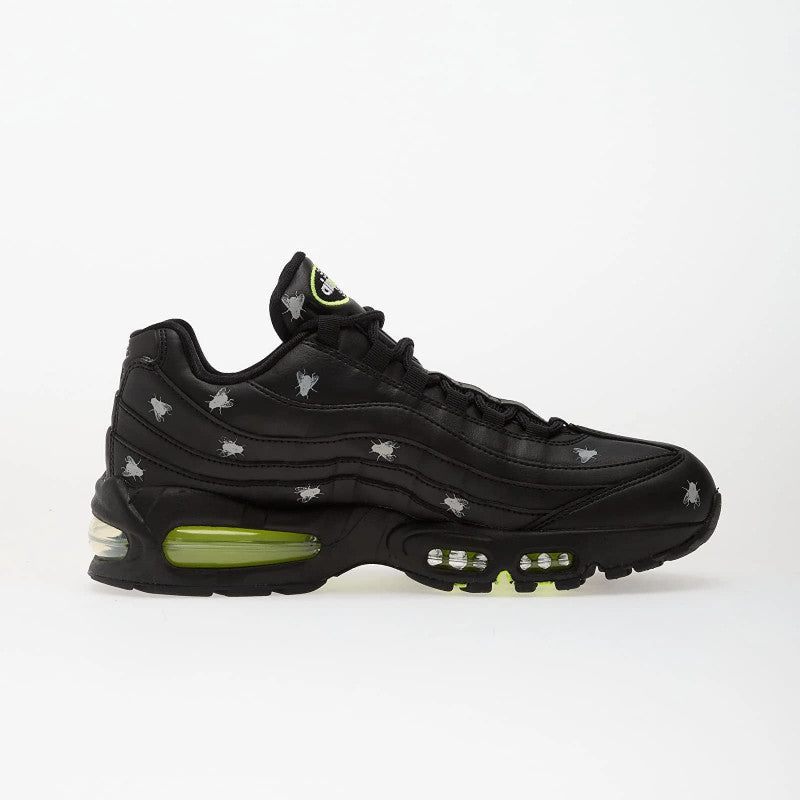 Nike Air Max 95 Premium Black/ Neon Yellow-Black-Mtlc Dark Grey