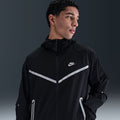 Nike Tech Men's Full-Zip Woven Windrunner Jacket Black