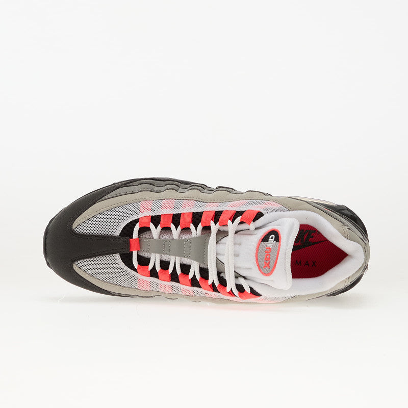 Nike Air Max 95 Big Bubble Black/ Solar Red-Medium Ash-Dk Pewter