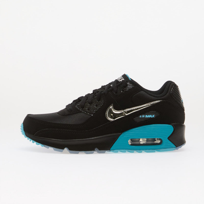 Nike Air Max 90 SE Kids Black/ Chrome/ Gamma Blue/ Ice