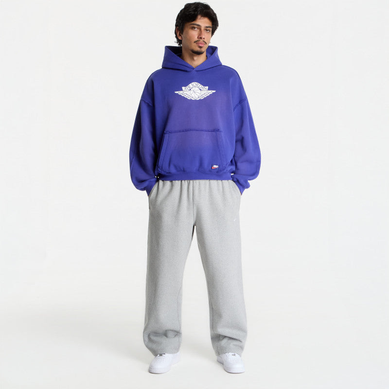 Jordan Flight Wings Fleece Pullover Hoodie Light Concord/ Sail