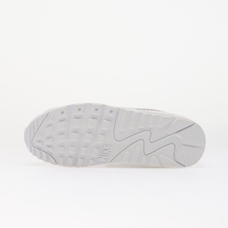 Nike Air Max 90 White/ White-Tough Red