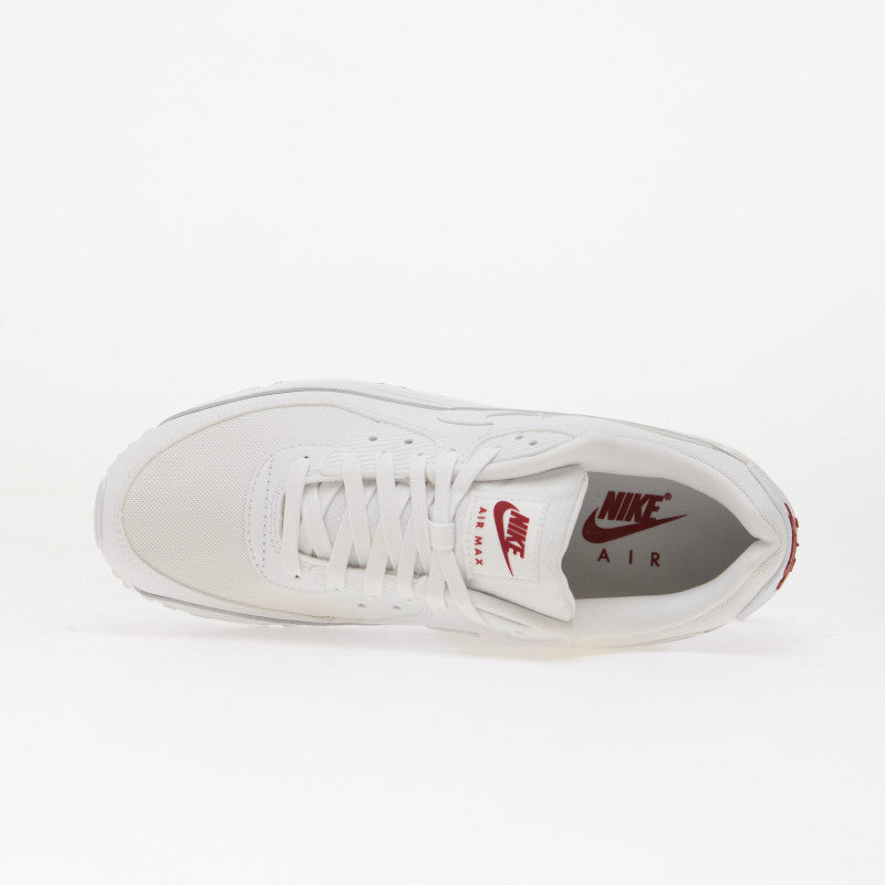 Nike Air Max 90 White/ White-Tough Red