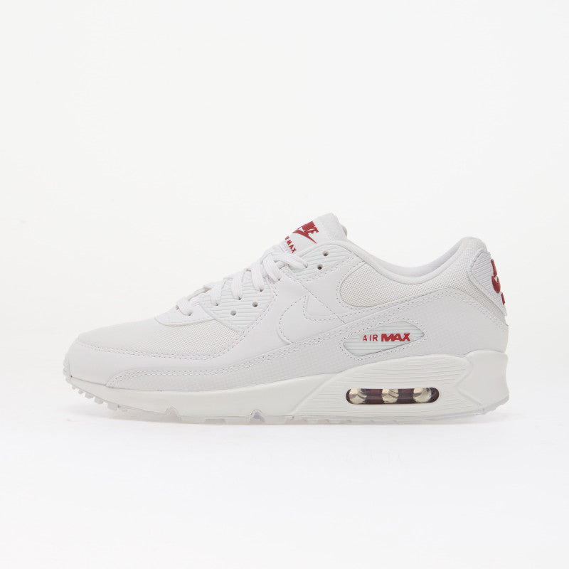 Nike Air Max 90 White/ White-Tough Red