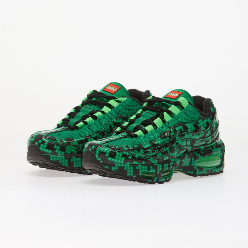 Nike x LEGO Air Max 95 Kids Lucky Green/ Metallic Silver-Black