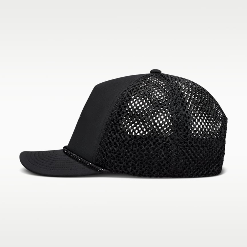 Nike Pro Dri-FIT Unstructured Swoosh Run Cap Black/ Anthracite/ Reflective Silv