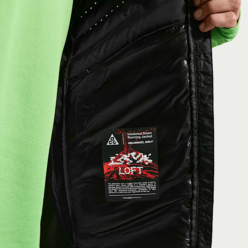 Nike ACG "Lava Loft" Men's Therma-FIT Jacket Black/ Black/ Black/ Summit White